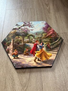 Disney Snow White & Prince Hexagon Wall Art